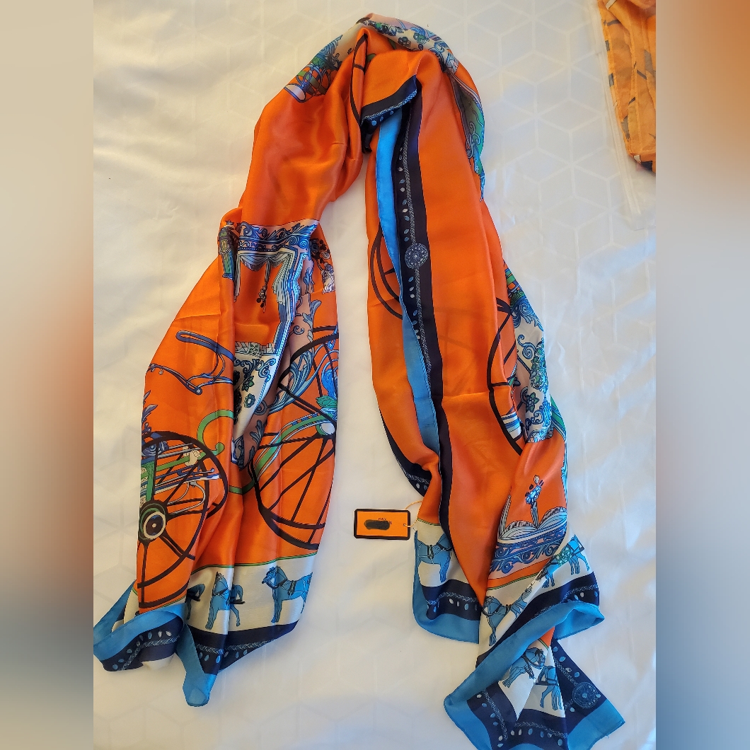 Vintage Silk Scarf